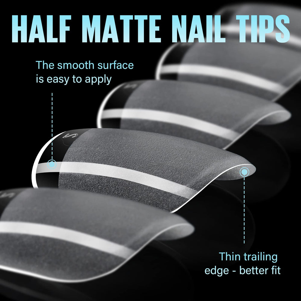 TOMICCA Traceless acrylic nail tips demonstrate durability for long wear