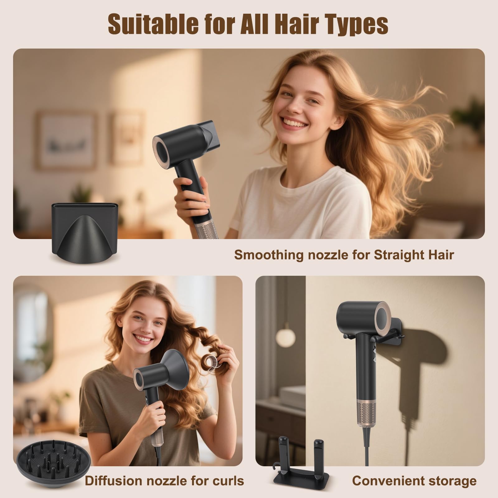 Tomler concentrator nozzle image for targeted styling and precise finish.