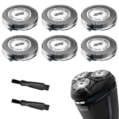 Tomorrow will be better SH30 head close-up shows precision blades for smooth, skin-friendly shaving.