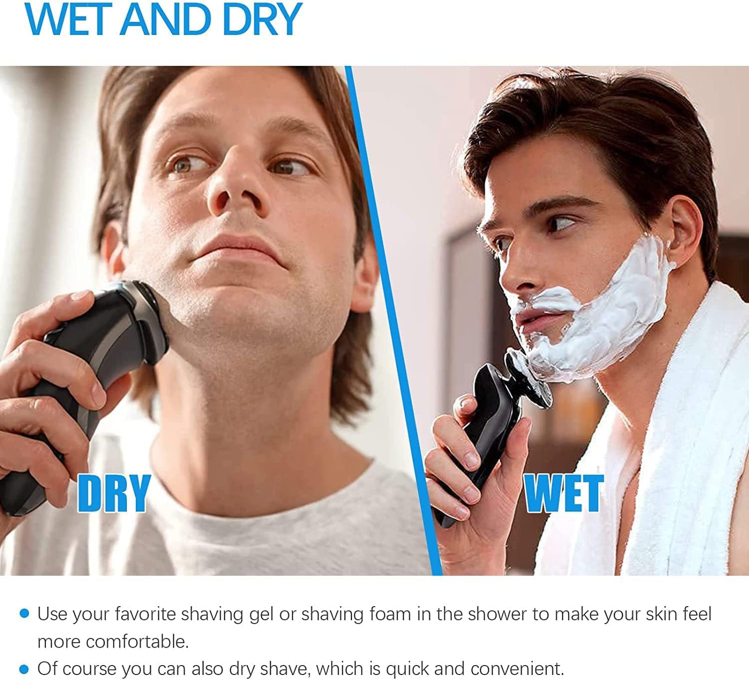 Tomorrow will be better SH30 shaving result demonstrates clean, even beard trim.