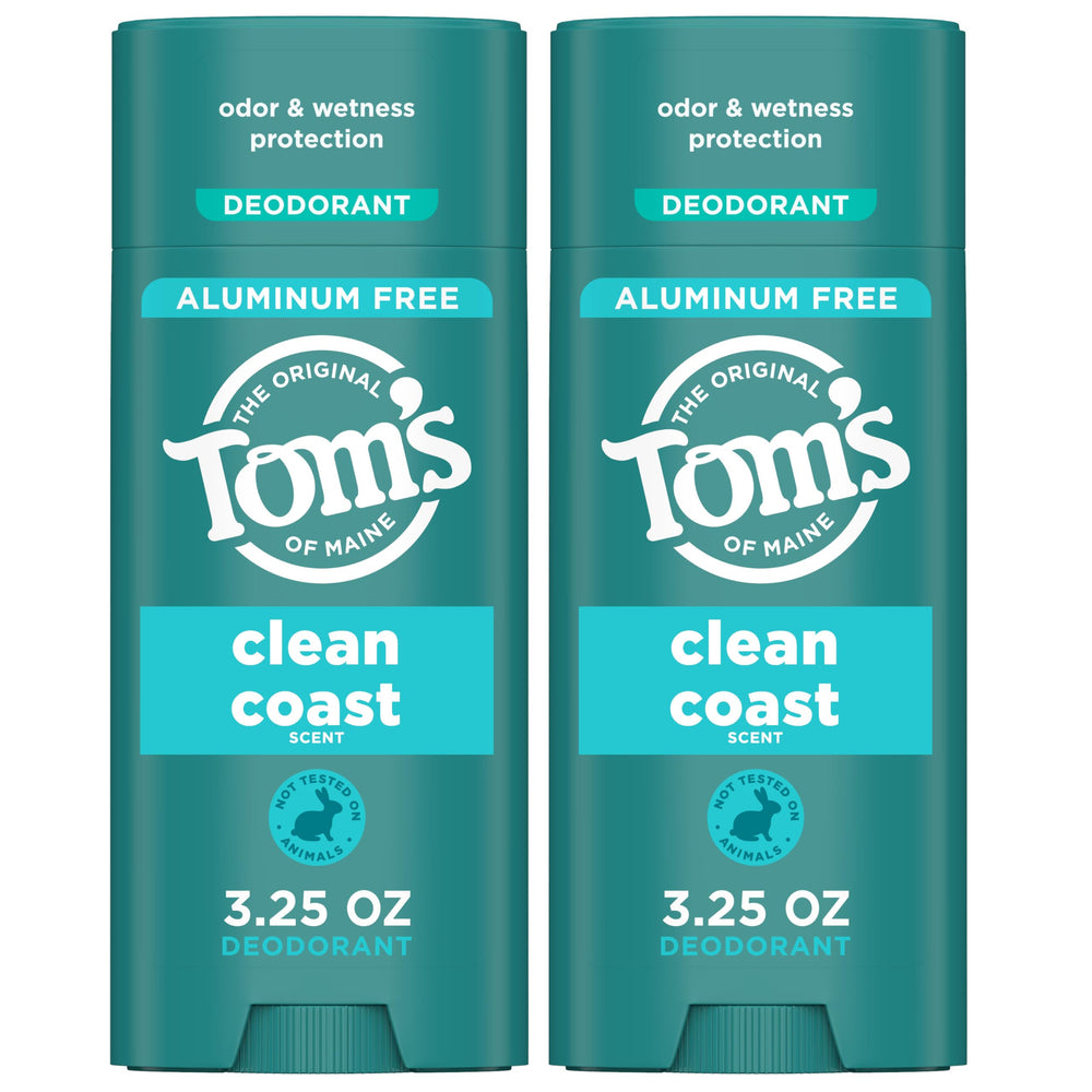 Tom's of Maine Clean Coast deodorant glide provides smooth, confident application.