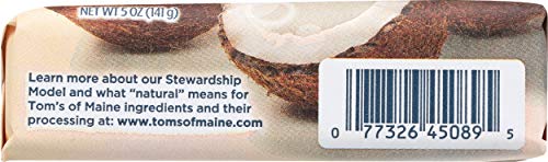 Tom's of Maine dermatologist-tested seal shown on packaging