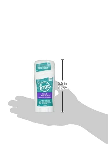 Tom's of Maine lavender deodorant applied underarm for daily freshness
