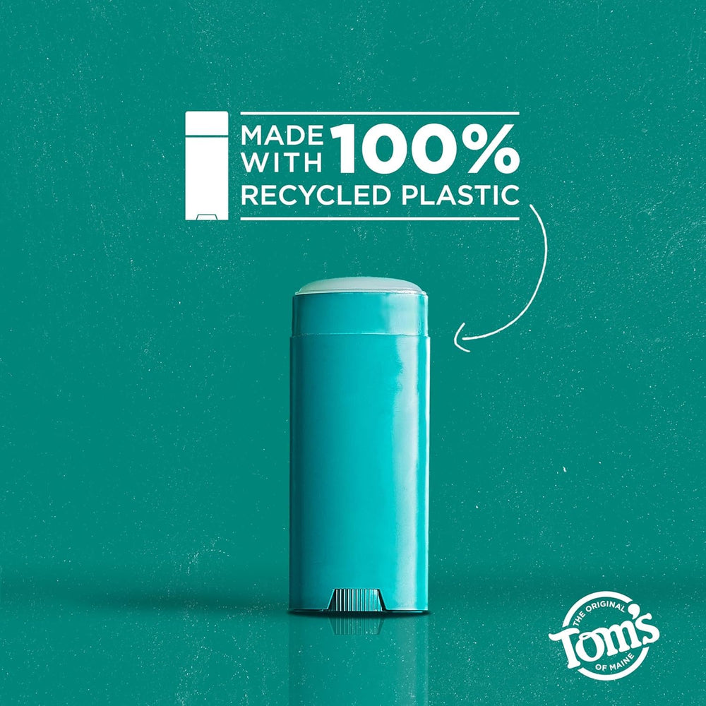 Tom's of Maine lavender deodorant stick pack-of-5 on retail shelf