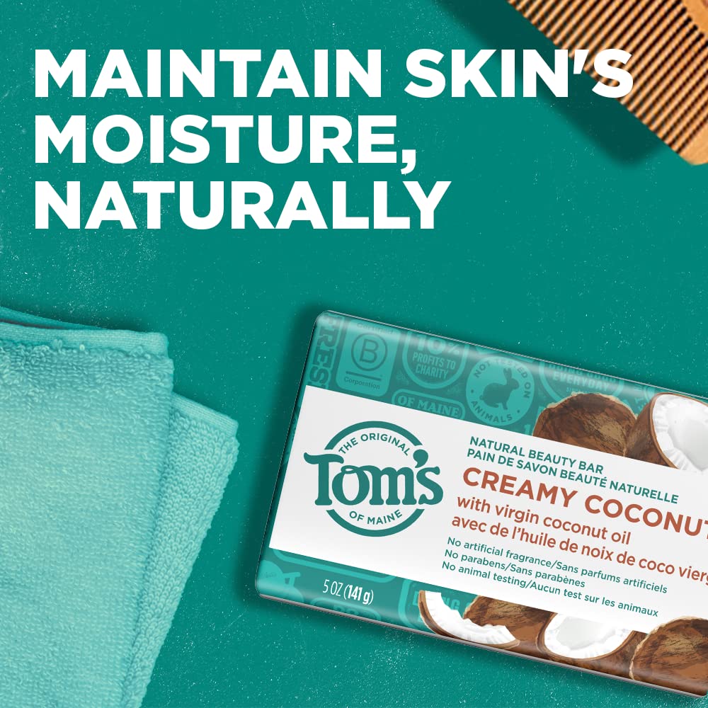 Tom's of Maine virgin coconut oil ingredient spotlight for skin nourishment