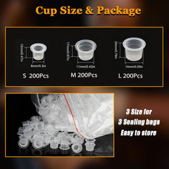 Tonbao tattoo ink cups holder keeps caps stable and prevents spills during sessions.