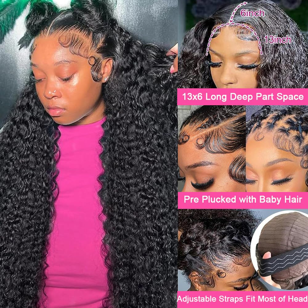 TONHONK 200-density 13x6 HD lace front blends with skin for seamless looks.