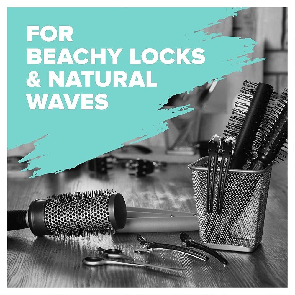 TONI&GUY Casual Sea Salt Spray creates textured waves for a relaxed look
