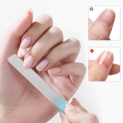 ToNewBe Nano Glass Nail Shiner Kit ergonomic form for comfortable long-use.