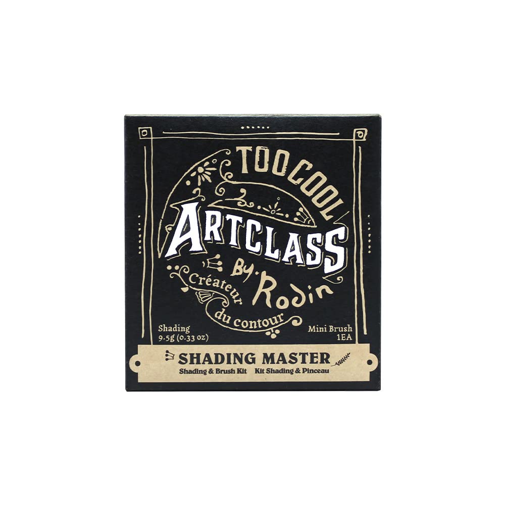Too Cool For School Artclass Rodin Shading Master brush is included for seamless blending.