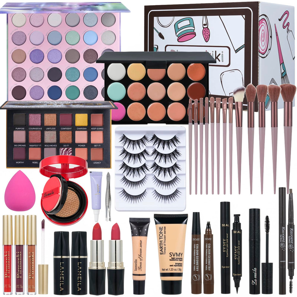 TooAemiS all-in-one makeup kit open box showing comprehensive set for gifts