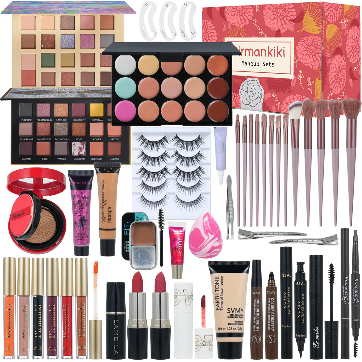 TooAemiS makeup kit in a sleek box for all in one convenience.