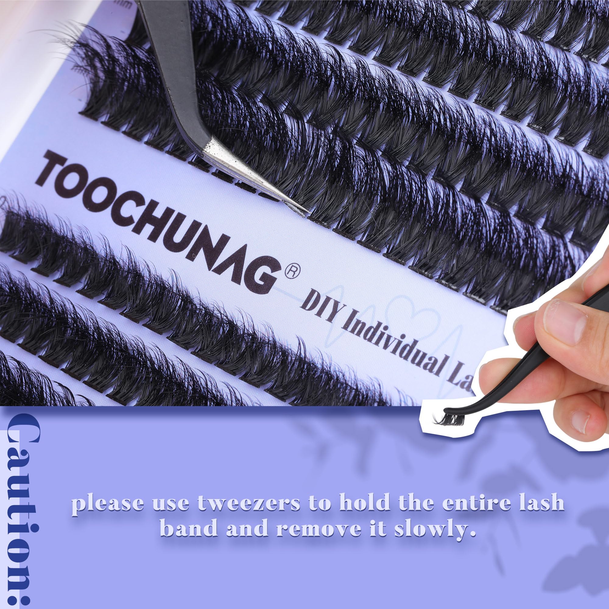 TOOCHUNAG varied lengths 10-18mm for customizable fullness.