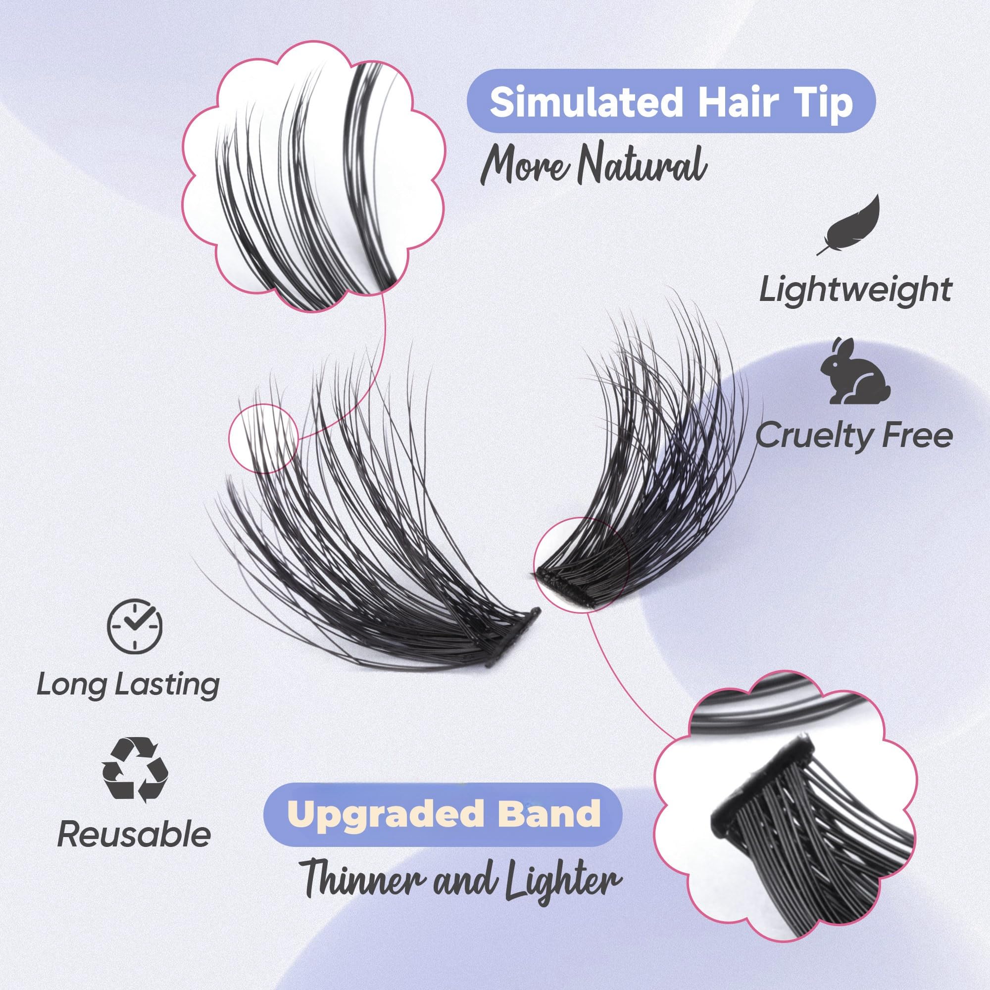 TOOCHUNAG home-use kit for quick, salon-like lash enhancement at home.