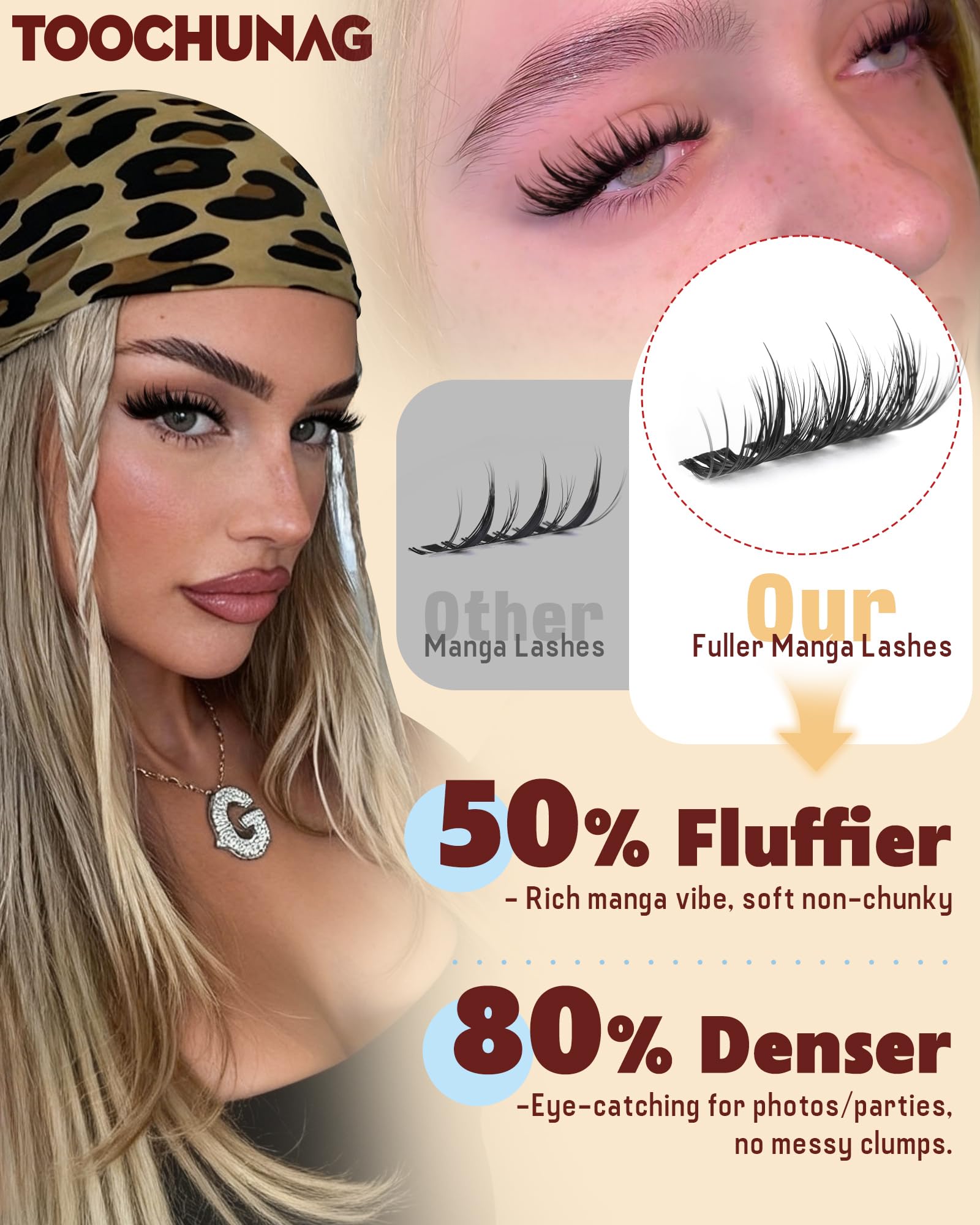 TOOCHUNAG manga design clusters enhance eye drama with balanced emphasis