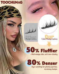 TOOCHUNAG manga design clusters enhance eye drama with balanced emphasis