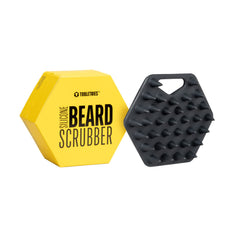 TOOLETRIES Beard Scrubber charcoal packshot highlights durable silicone for a deeper clean