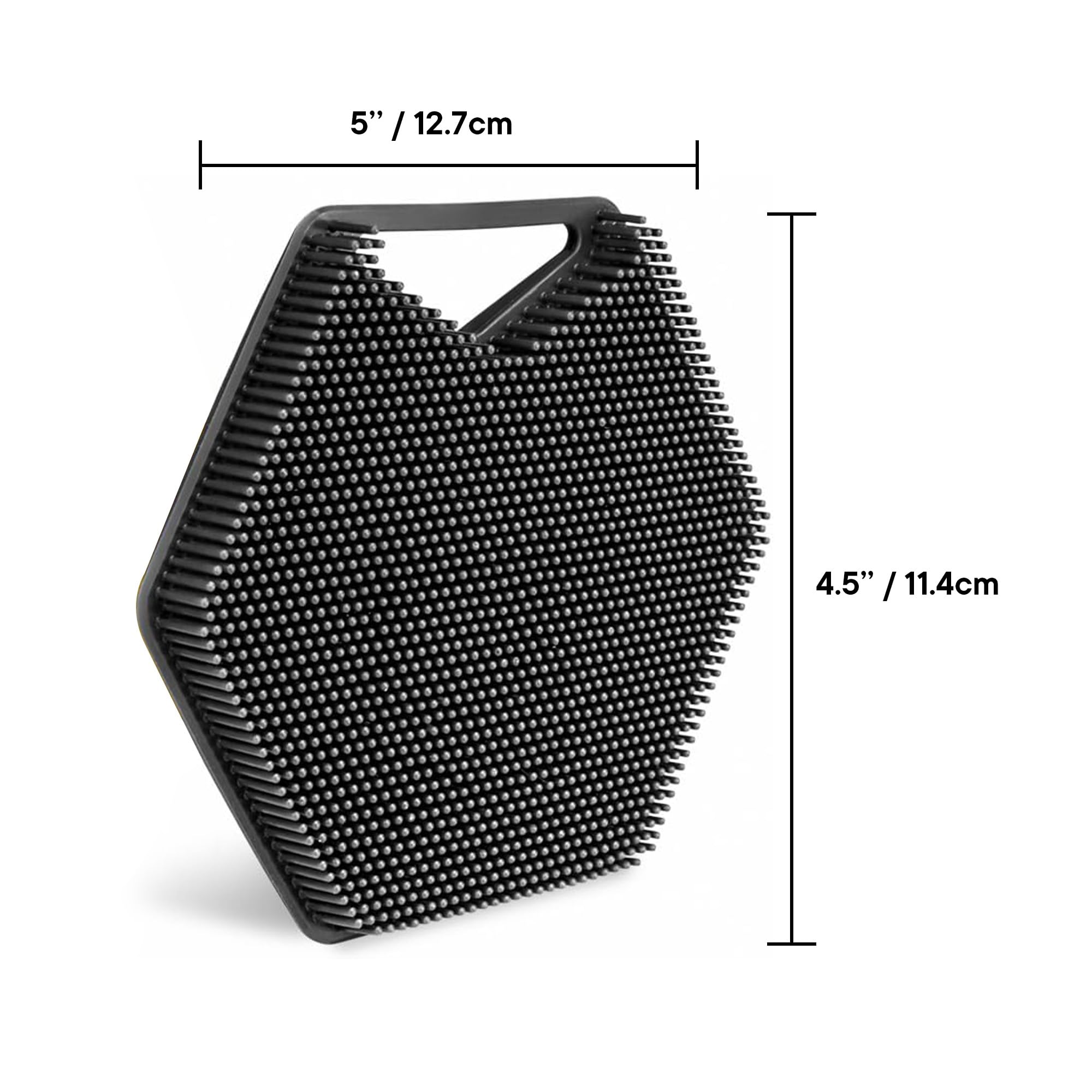 Durable silicone design ready for daily shower use