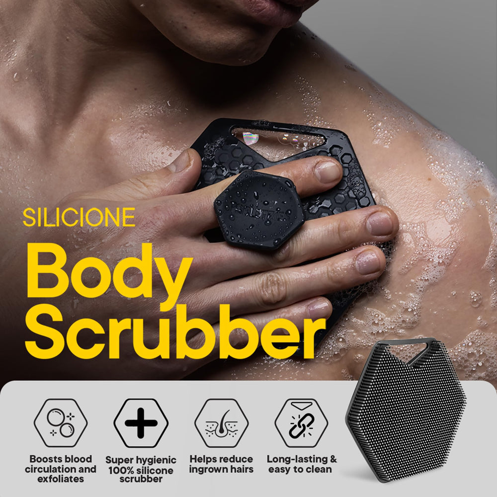 Gift-ready TOOLETRIES Body Scrubber 2.0 for grooming enthusiasts