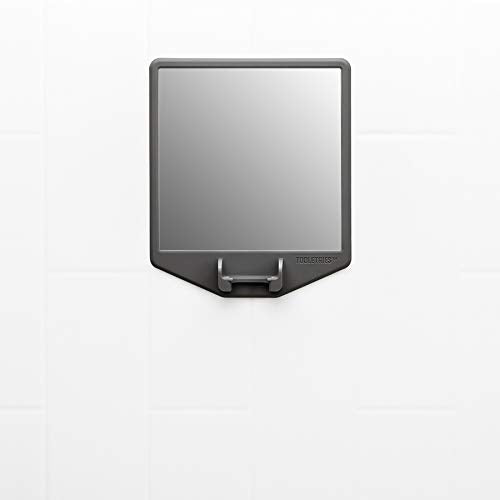 TOOLETRIES Joseph fog-resistant mirror supports quick grooming checks in busy mornings