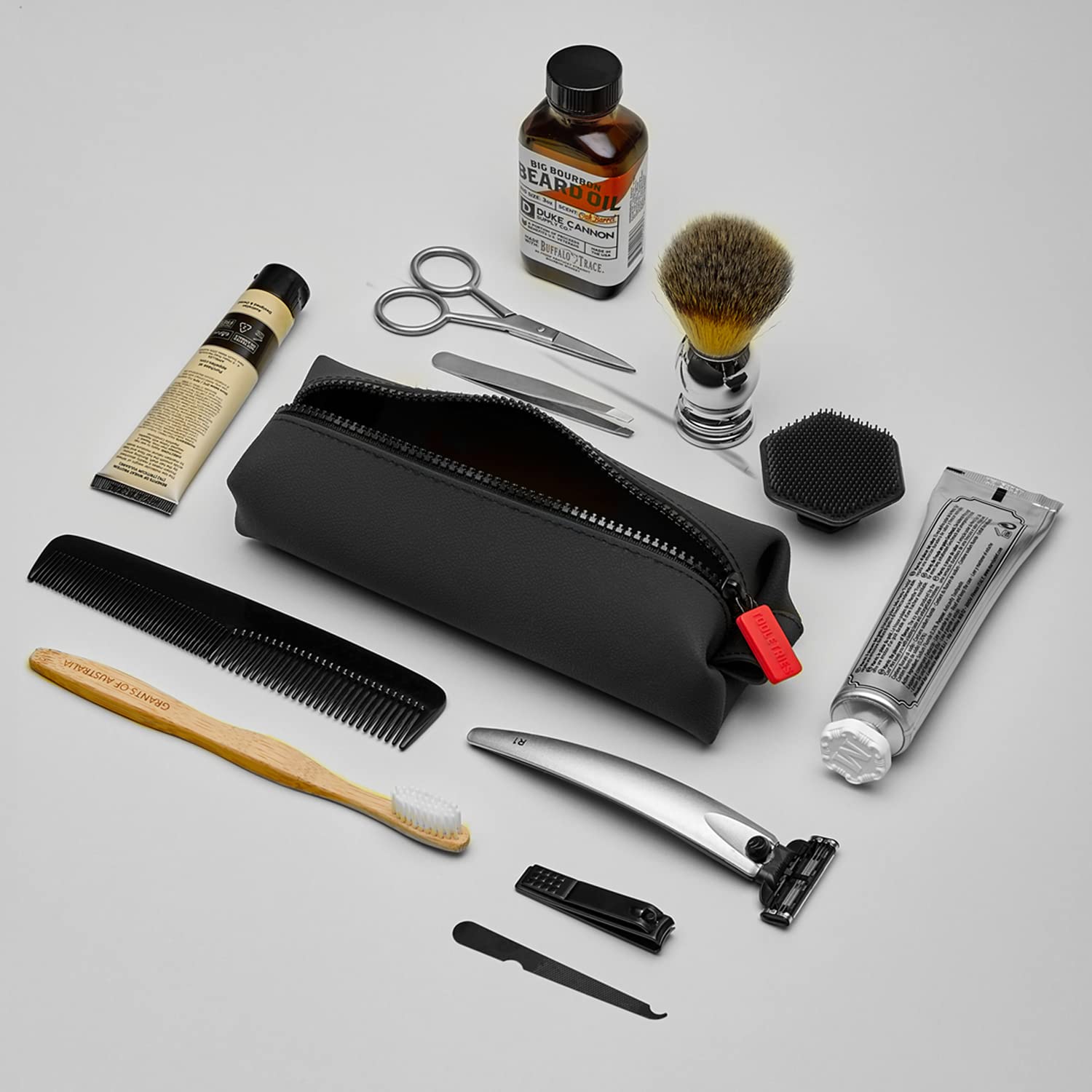 TOOLETRIES Koby Mini packaging shown as a gift-ready option.