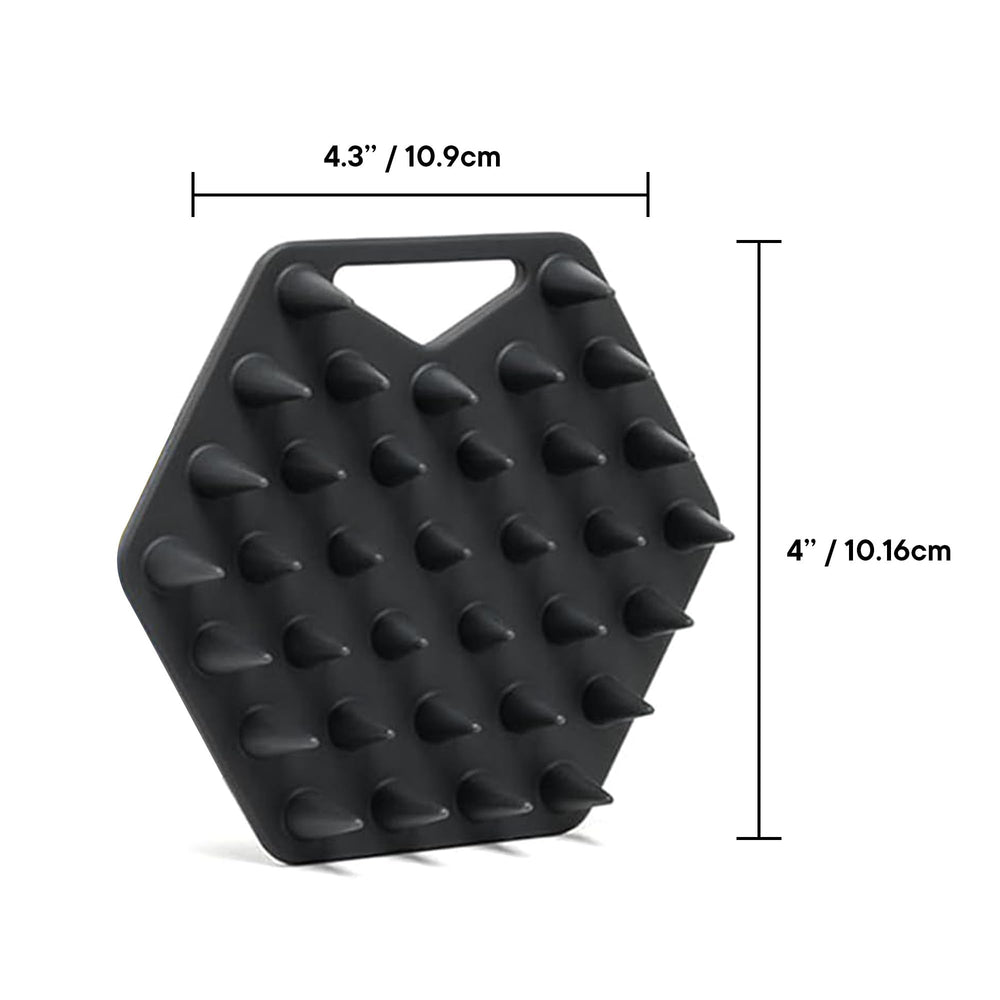 TOOLETRIES scalp scrubber massage action providing relaxing shower experience