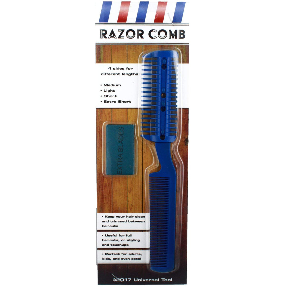 ToolTreaux universal hair cutter razor comb at-home use enables quick DIY grooming