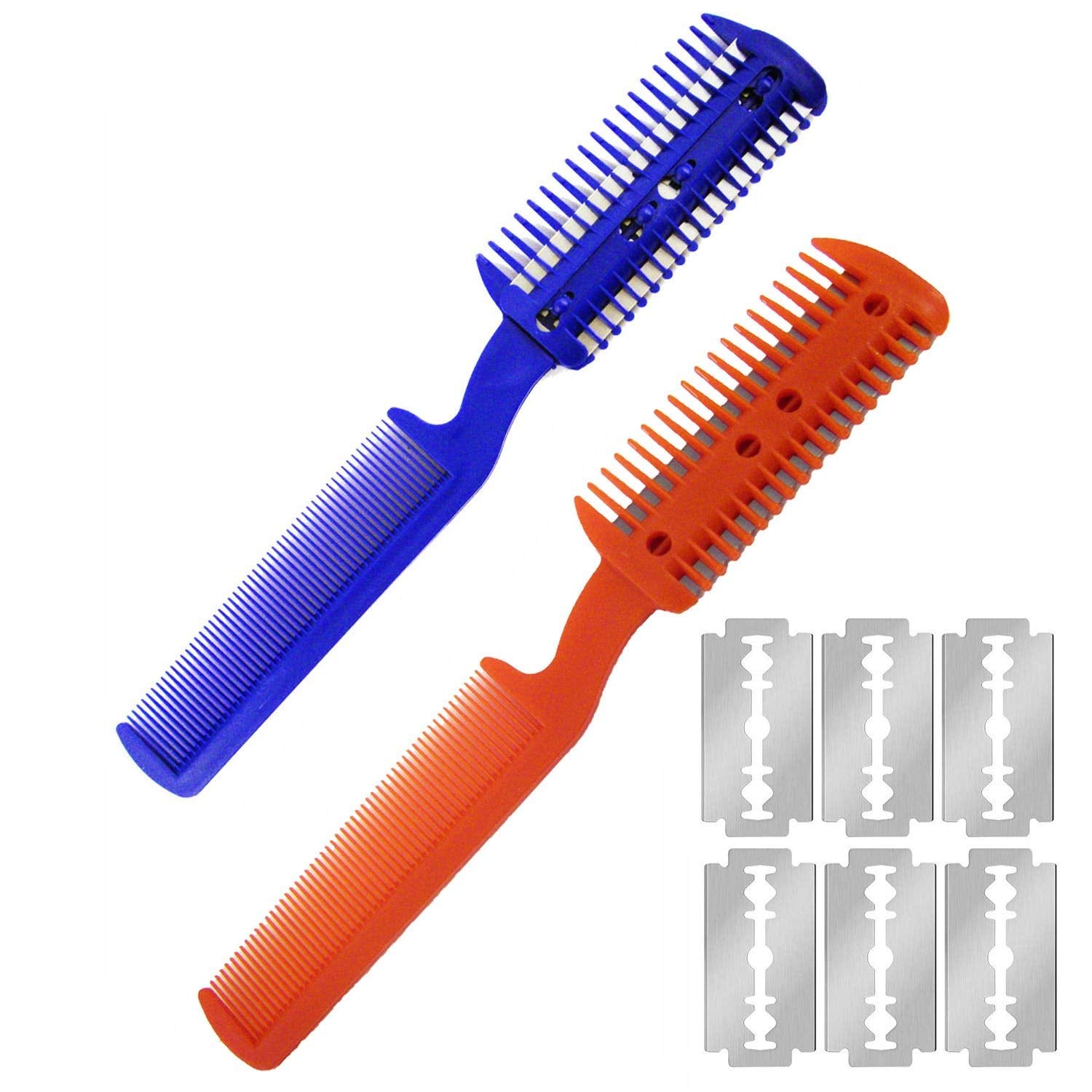 ToolTreaux universal hair cutter razor comb fine-teeth suits thinning hair for smoother results