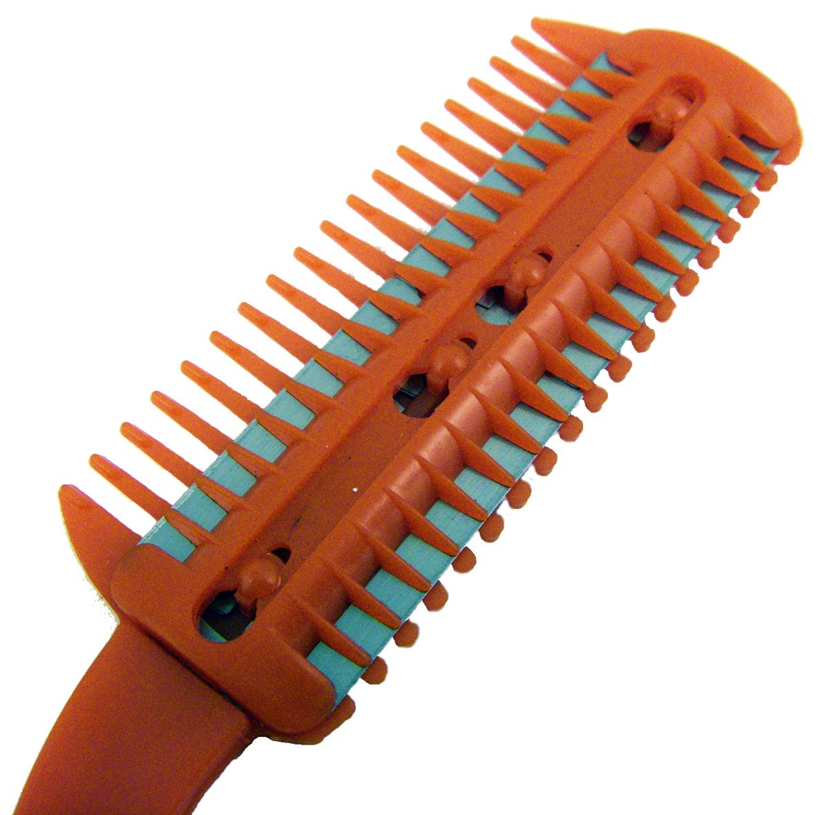 ToolTreaux universal hair cutter razor comb wide-teeth handles thick hair for even trim