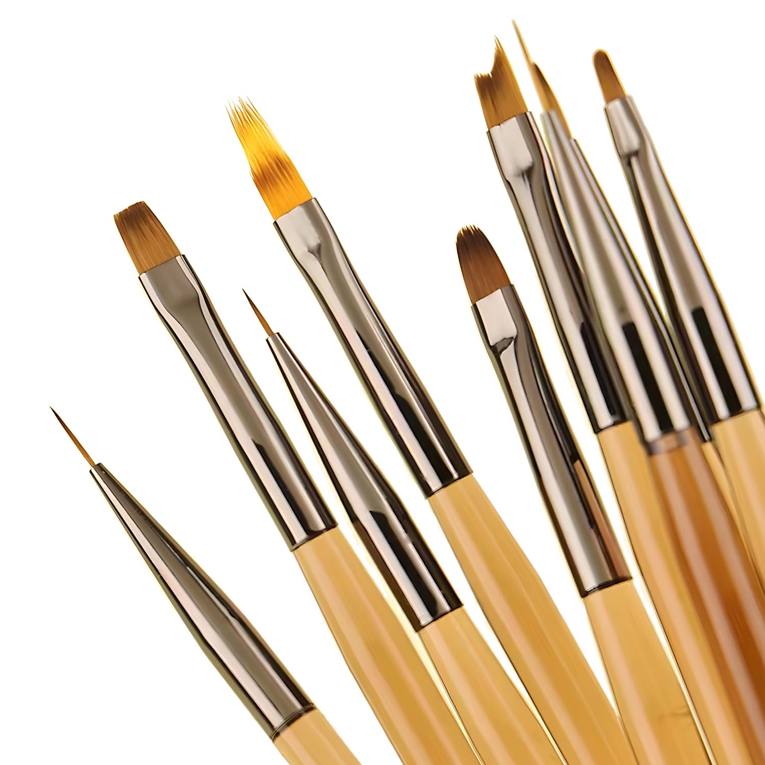 Tootoote builder gel brush premium fiber for precise nail extensions