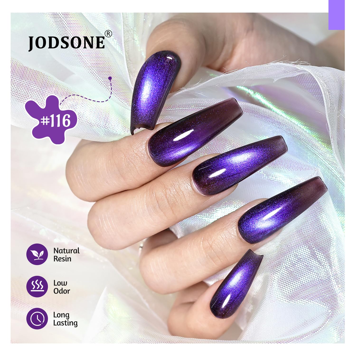 JODSONE top coat seals color with shine and protection