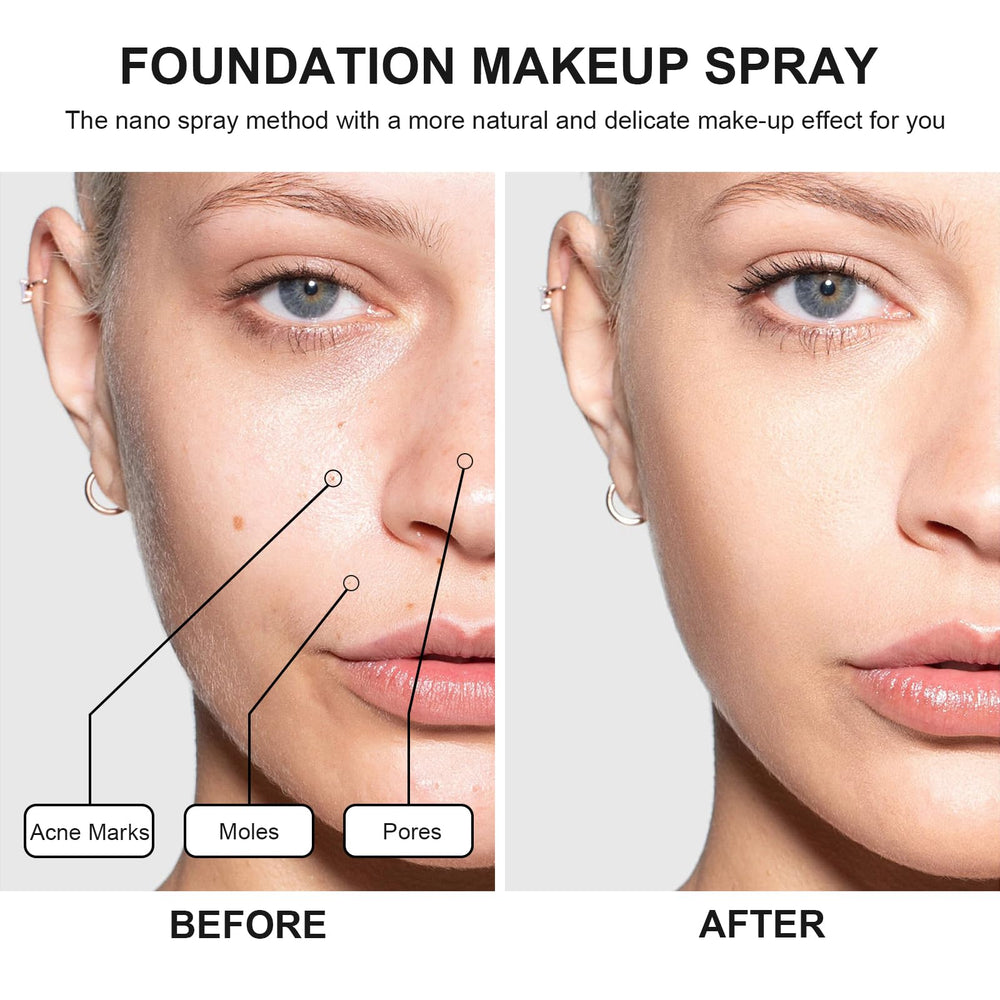 Topcent latex puff used for even foundation application.