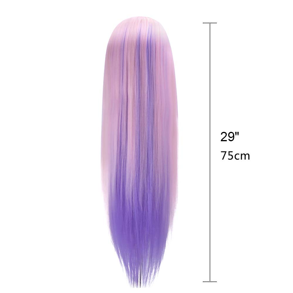TopDirect hair styling training head ideal for classes or DIY sessions.