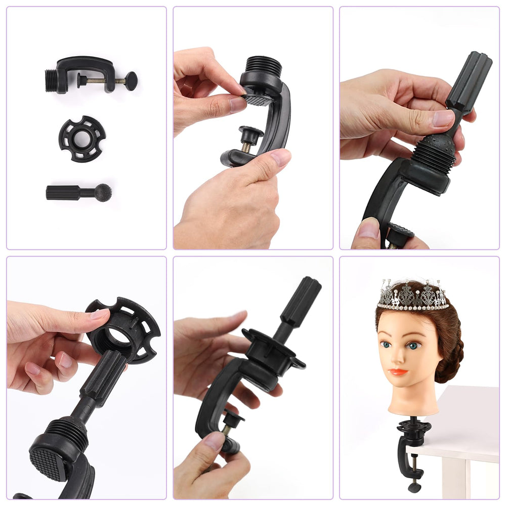 TopDirect first-use combing guidance helps beginners handle real-hair practice.