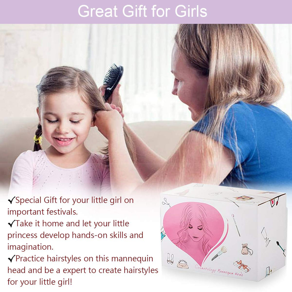 TopDirect mannequin head clamp holder enables steady salon training