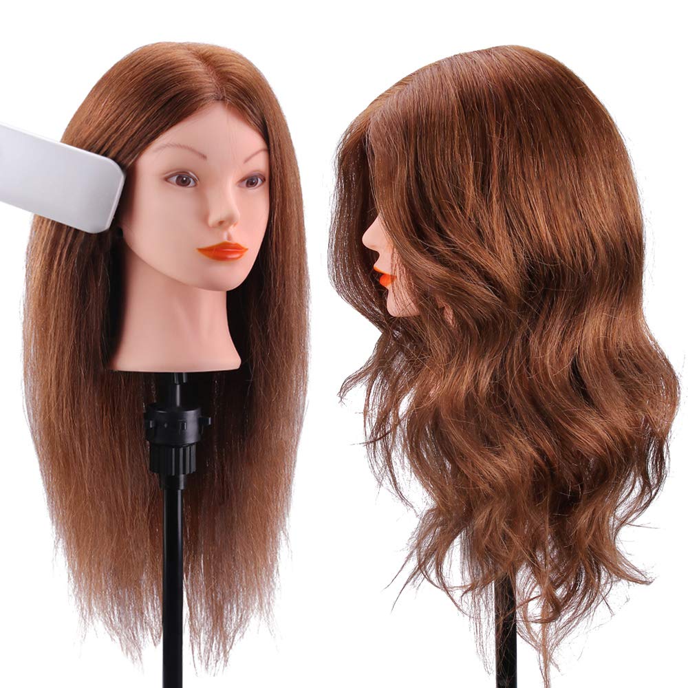 TopDirect mannequin head-clamp-holder offers secure workstation during lessons.