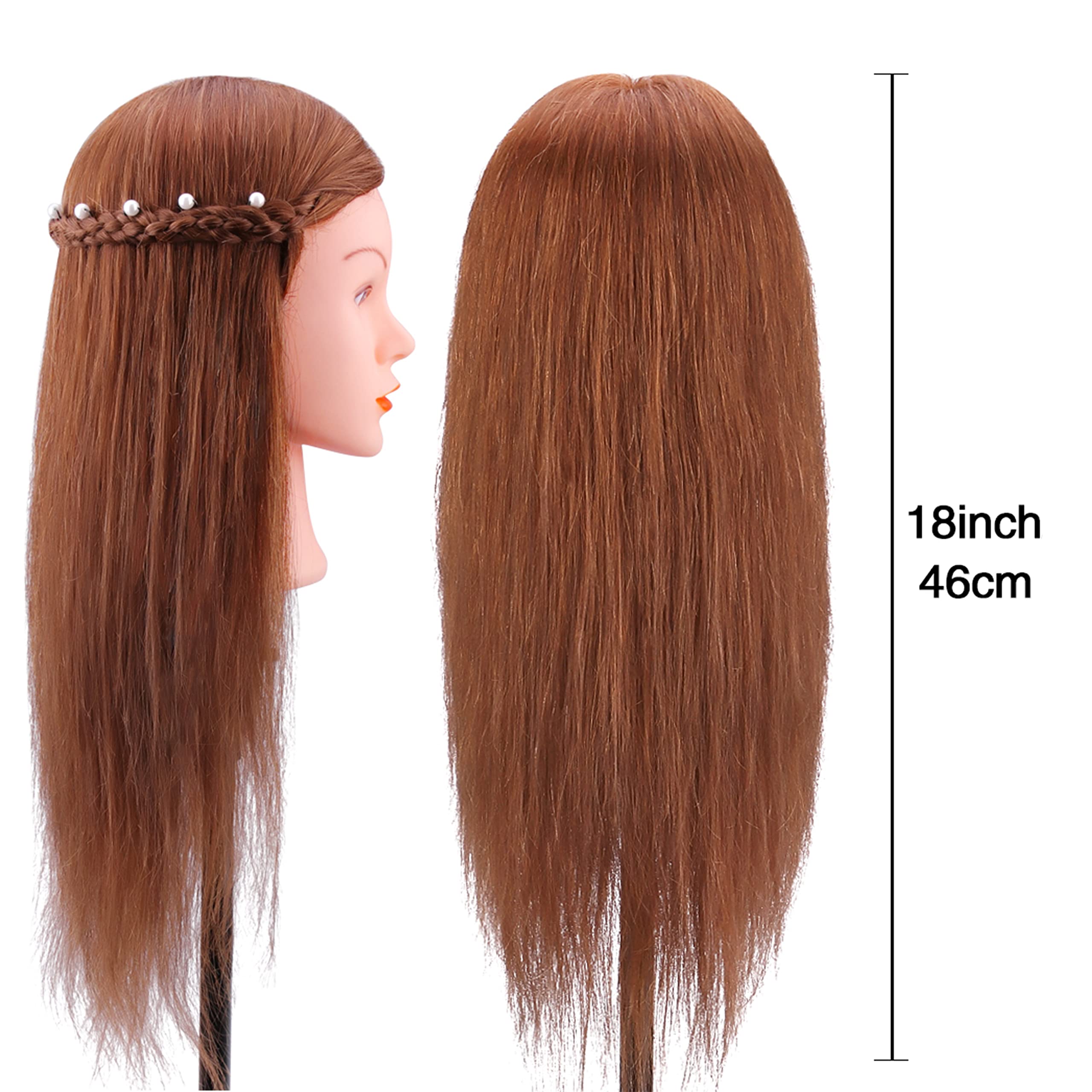 TopDirect mannequin head-tools-included includes clamp and tools for hands-on practice.