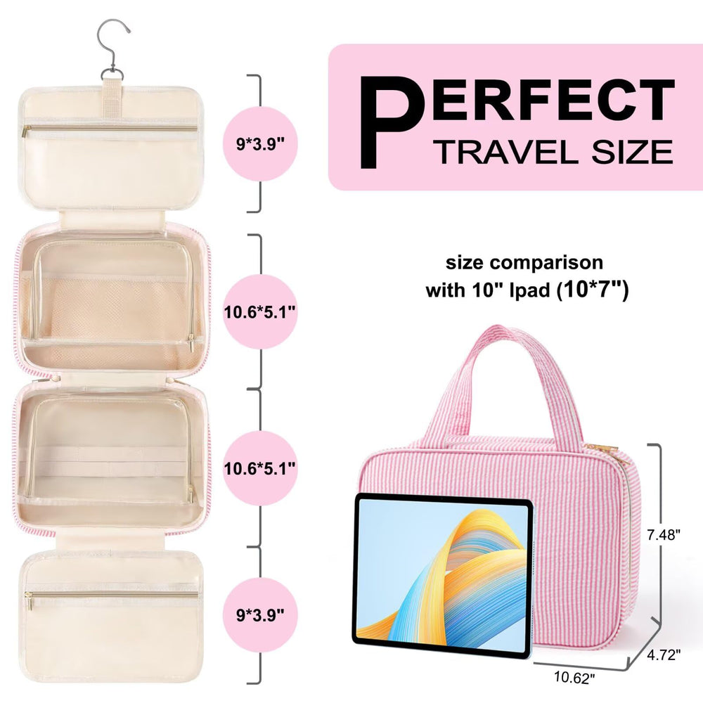 TOPEAST compartments transparent division demonstrates easy access and quick product identification.