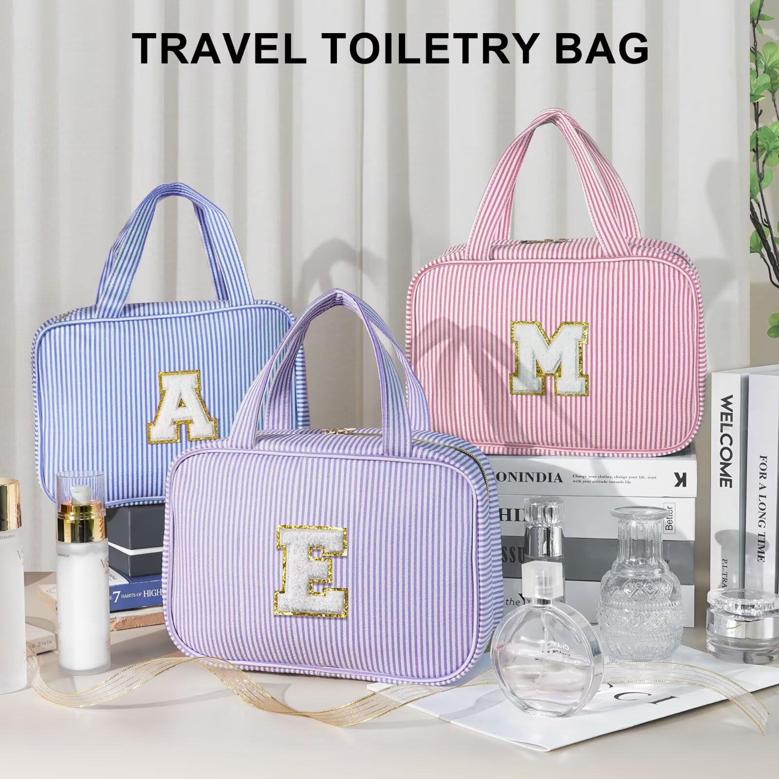 TOPEAST cruise essentials keep cosmetics neatly arranged and accessible.
