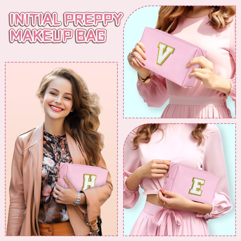 TOPEAST pink preppy gift bag ideal for birthdays and occasions.