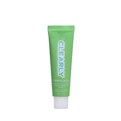 Topicals Clearly Breakout Mask jar close-up showing clinical-strength formula for clearer skin.