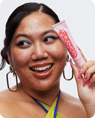Topicals Faded serum packaging highlights vegan and cruelty-free ethos.