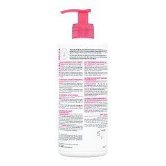 Topicrem body milk texture close-up reveals rich, non-greasy cream for quick absorption