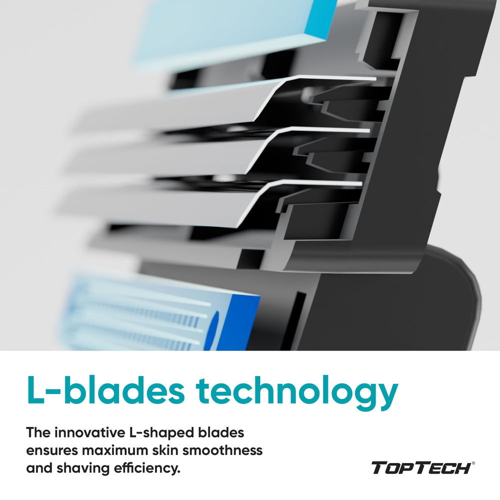 Toptech Razor 3 lifetime warranty image signals trusted quality and lasting value.