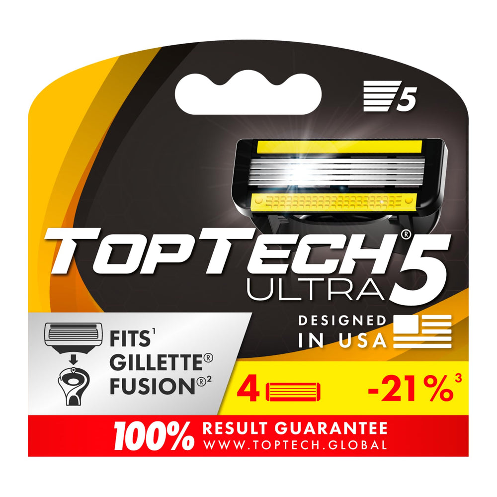Toptech Ultra 5 four-count pack for daily grooming sessions