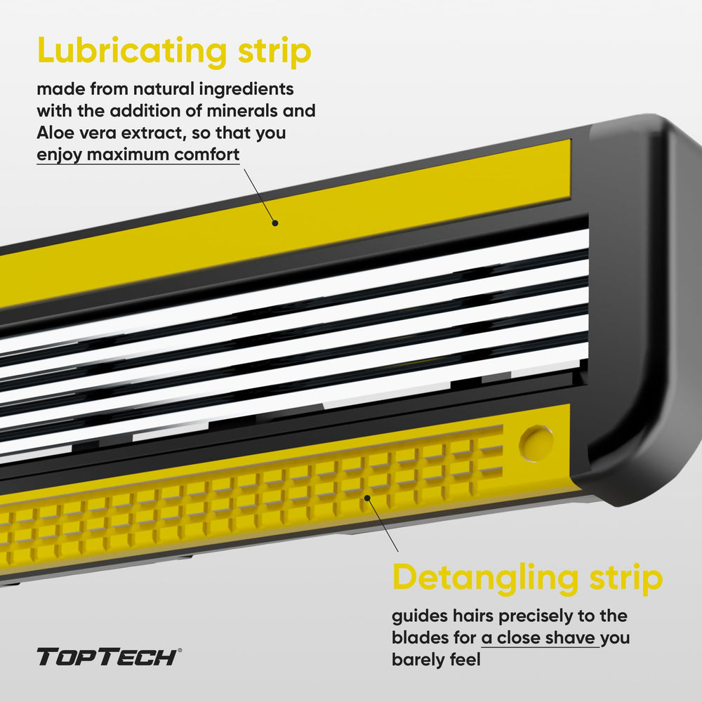Toptech Ultra 5 water rinse-friendly design eases foam removal