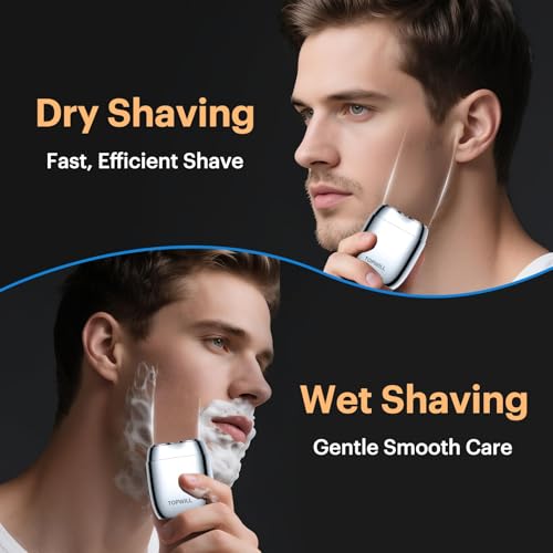 TopWill RX40 magnetic head detachment highlights hygienic cleaning after use.