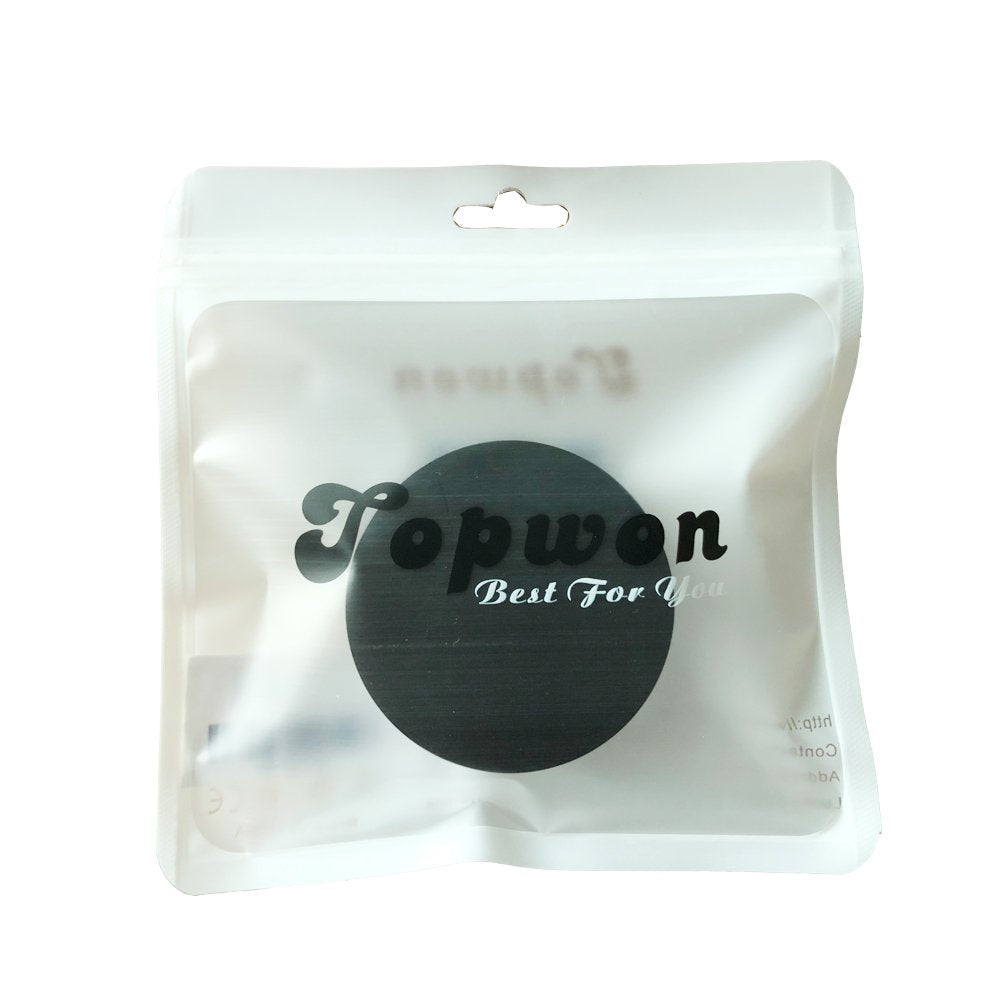 Topwon powder container with sifter detail for clean dispensing.