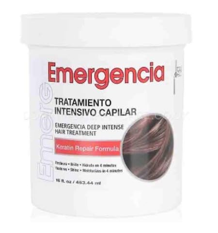TOQUE MAGICO Emergencia Deep Intense Hair Treatment bottle delivers nourishing hydration and added shine.