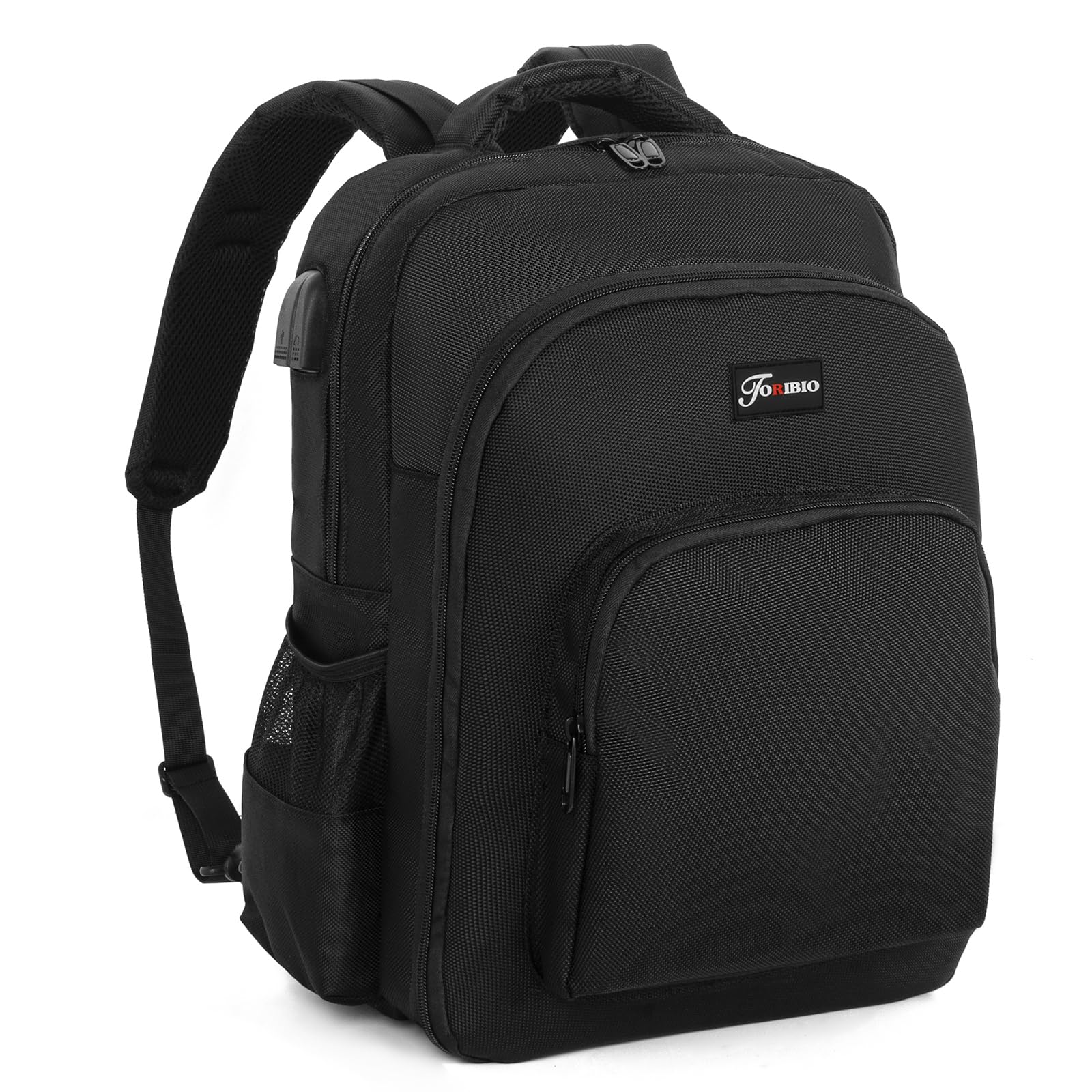 TORIBIO barber bag shoulder strap detail reduces shoulder strain.